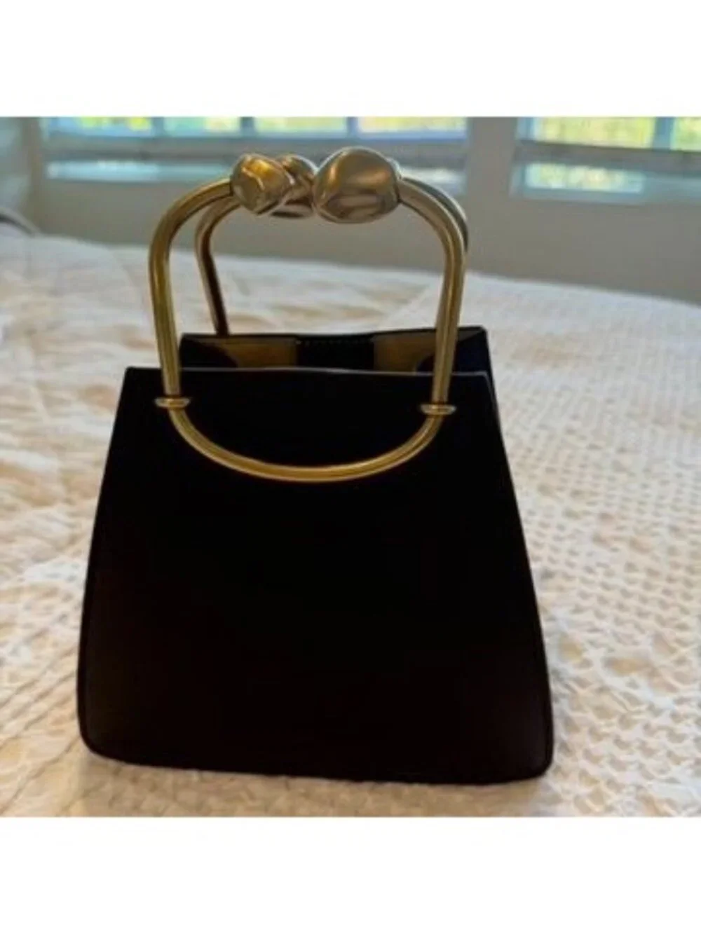CULT GAIA Smooth Leather Maxine Sculptural Mini Bag NWT - Picture 3 of 7